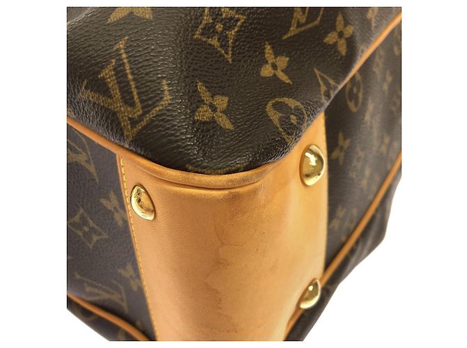Borsa a Spalla Monogram Boétie MM di Louis Vuitton Marrone - vista 3