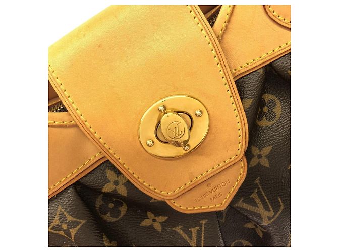 Borsa a Spalla Monogram Boétie MM di Louis Vuitton Marrone - vista 5