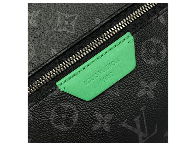 Zaino Discovery Monogram Eclipse Louis Vuitton Nero Verde - vista 6