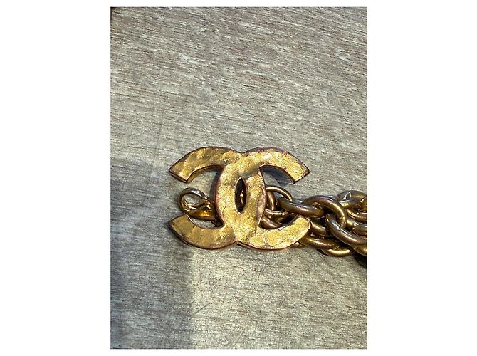 Chanel Gürtel Metall Gold Gold hardware - Ansicht 2