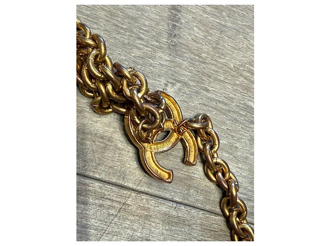 Chanel Gürtel Metall Gold Gold hardware - Ansicht 3