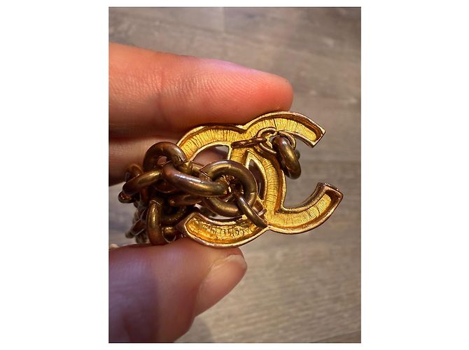 Chanel Gürtel Metall Gold Gold hardware - Ansicht 4