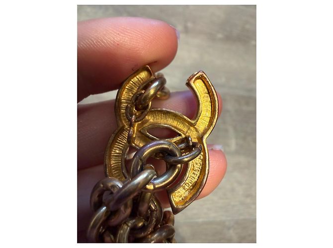 Chanel Gürtel Metall Gold Gold hardware - Ansicht 5