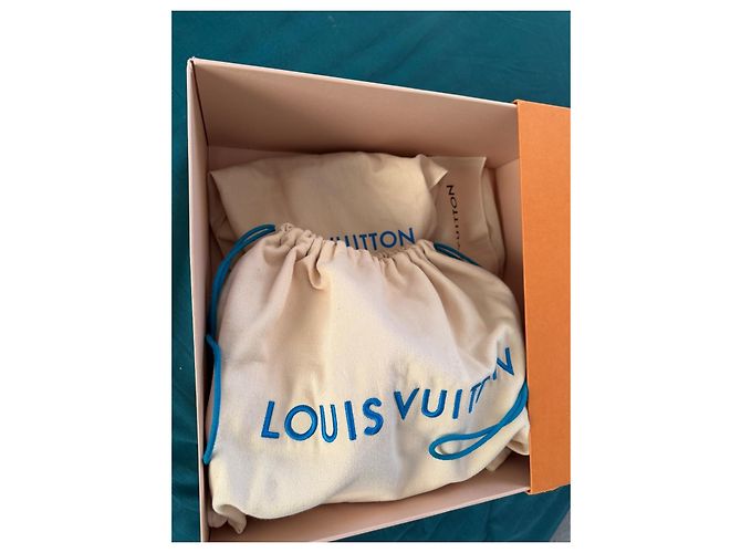 Louis Vuitton Speedy P9 Bandoulière 25 Monogram Blu Pelle - vista 4