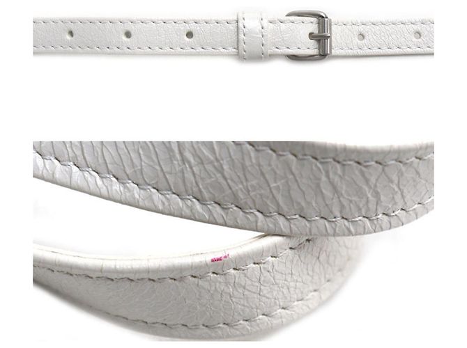 Everyday Borsa a Spalla Balenciaga Barbes Small 2-Way Bianco - vista 5