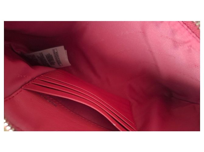 Borsa a tracolla Burberry Check Rosso Beige - vista 7