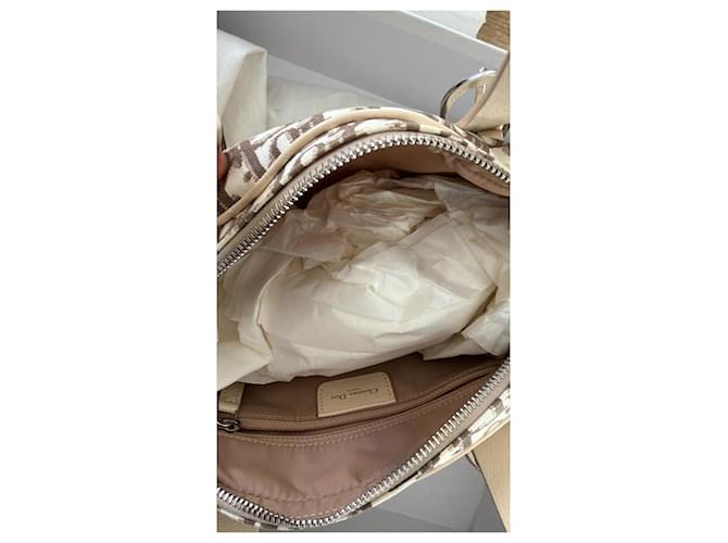 Borsa da bowling Dior Monogramma Floreale Marrone Multicolore Beige - vista 5