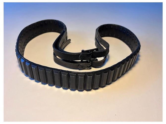 Diesel Slug belt black leather - view 7