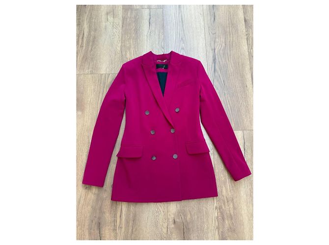 Autre Marque Conjunto Katerina Kvit rosa de seda - vista 10