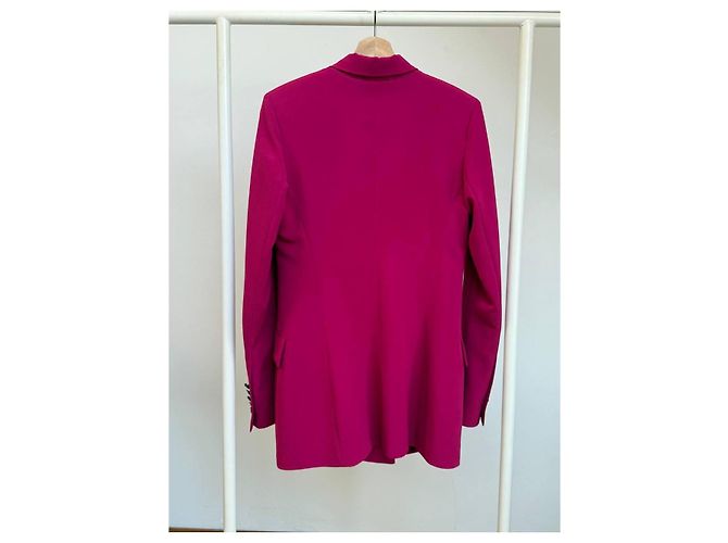Autre Marque Conjunto Katerina Kvit rosa de seda - vista 12