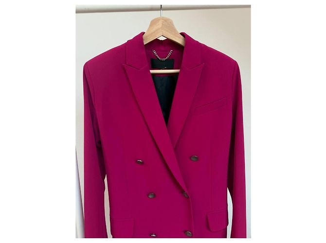 Autre Marque Conjunto Katerina Kvit rosa de seda - vista 16