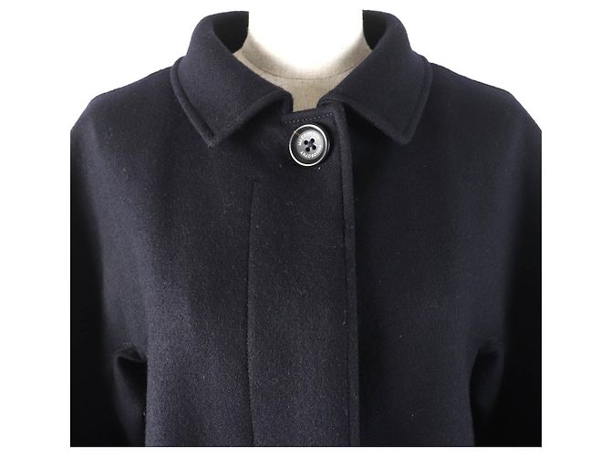 Autre Marque MACKINTOSH PHILOSOPHY Abrigo de piel de conejo de lana Azul Azul marino - vista 5