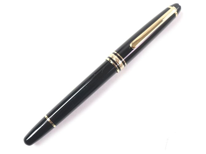 Pluma Montblanc Meisterstück 14K Negro - vista 2
