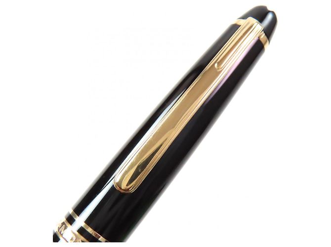 Pluma Montblanc Meisterstück 14K Negro - vista 7