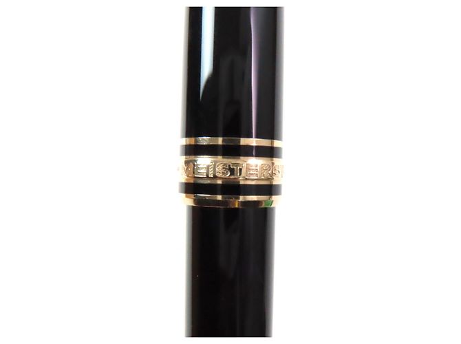 Pluma Montblanc Meisterstück 14K Negro - vista 9