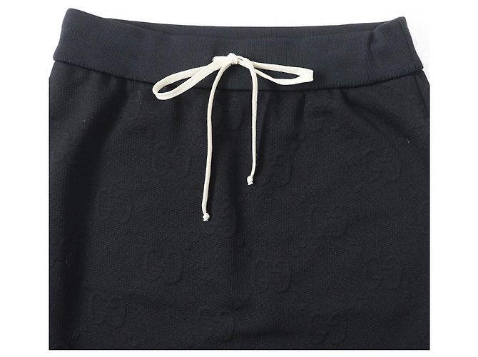 Polyesterrock mit GG-Muster von Gucci Schwarz - Ansicht 2