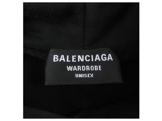 Everyday Sudadera de algodón con estampado de logo de campaña Balenciaga Negro - vista 5