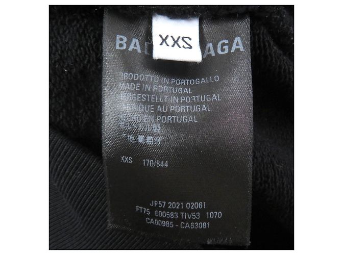 Everyday Sudadera de algodón con estampado de logo de campaña Balenciaga Negro - vista 6