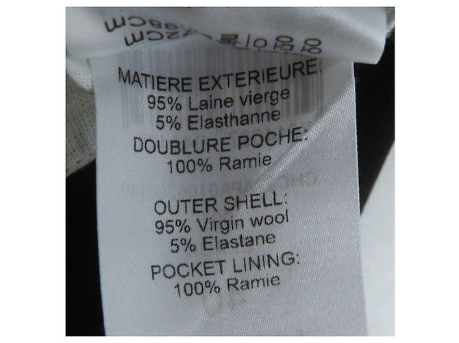 Chloé Pantaloni in lana ed elastan Chloe CHC23APA - vista 8