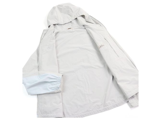 Hermès Hermes 24Stainless Steel Nylon Polyurethane Nylon Jacket Grey Light blue - view 4