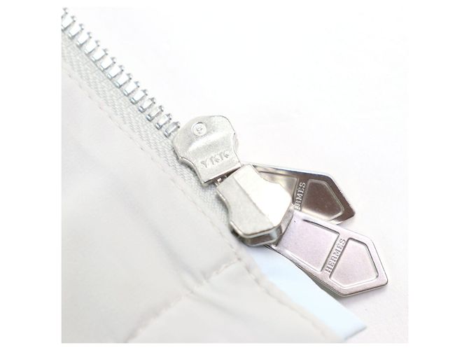 Hermès Hermes 24Stainless Steel Nylon Polyurethane Nylon Jacket Grey Light blue - view 6