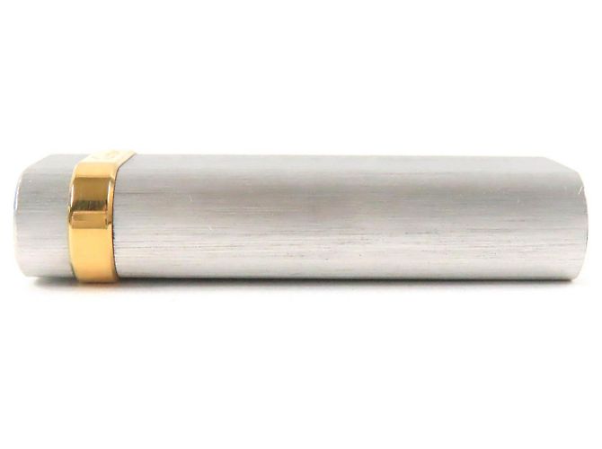 Briquet ovale Cartier Hairline Nouveau Modèle Accessoires de Fumer Argenté - vue 4