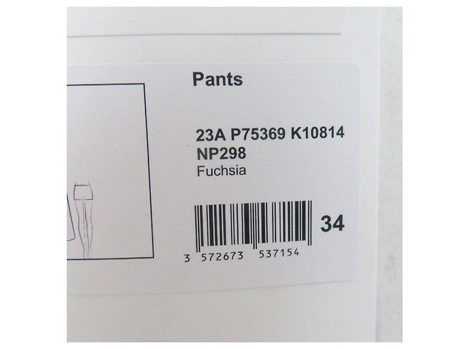 Timeless Wollhose Chanel P75369 Pink Fuschia - Ansicht 16