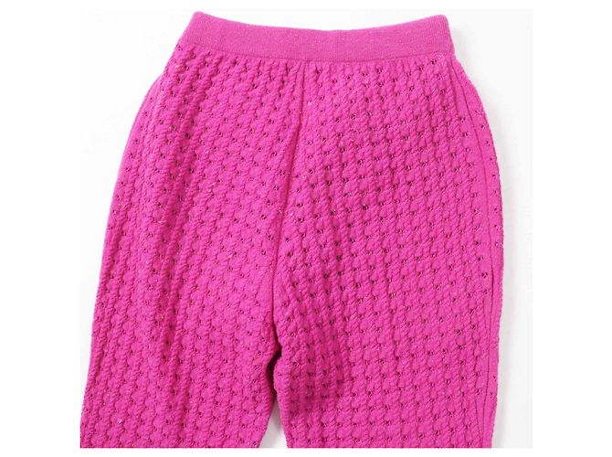 Timeless Wollhose Chanel P75369 Pink Fuschia - Ansicht 4
