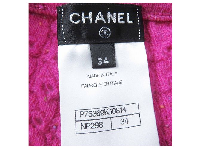 Timeless Wollhose Chanel P75369 Pink Fuschia - Ansicht 8