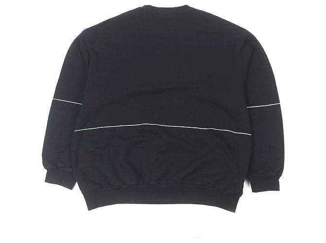 Everyday Suéter de algodão e rayon Balenciaga HOMME Preto - vista 3