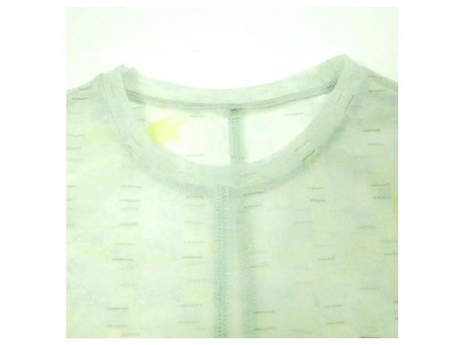 Autre Marque Polyester-Oberteil mit Marmor-Druck und Karomuster von Mame Kurogouchi Grün - Ansicht 5