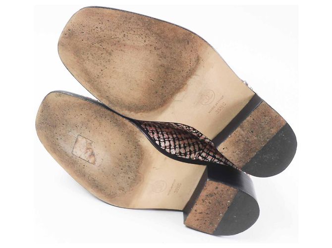 Timeless Chanel COCO Mark Tweed-Lederstiefel Mehrfarben - Ansicht 6