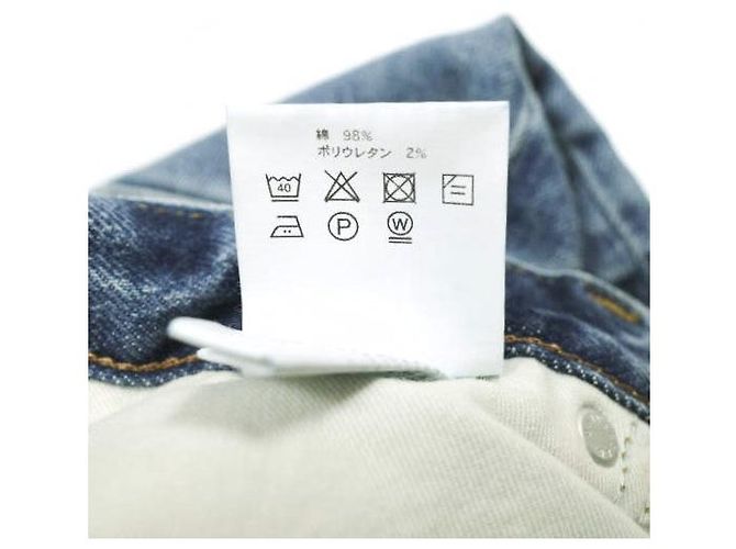 Autre Marque Pantalones de denim UWB tapered HYKE Azul - vista 11