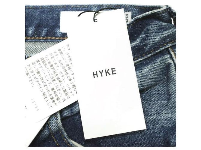 Autre Marque Pantalones de denim UWB tapered HYKE Azul - vista 4