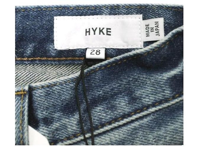 Autre Marque Pantalones de denim UWB tapered HYKE Azul - vista 5