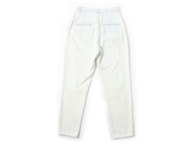 Timeless Chanel COCO Button Baumwoll-Polyester-Jeans Blau - Ansicht 2