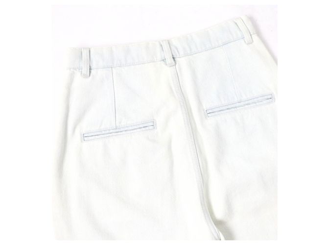 Timeless Chanel COCO Button Baumwoll-Polyester-Jeans Blau - Ansicht 5