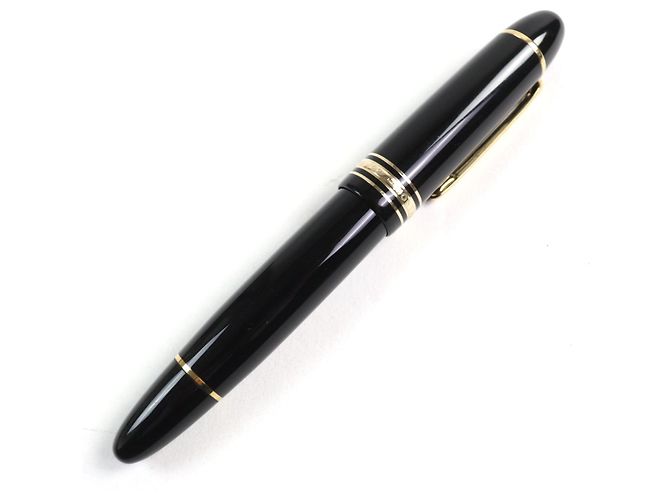 Pluma Montblanc Meisterstück Au750 Negro - vista 3