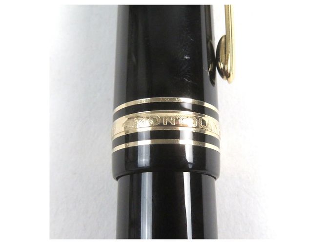 Pluma Montblanc Meisterstück Au750 Negro - vista 7