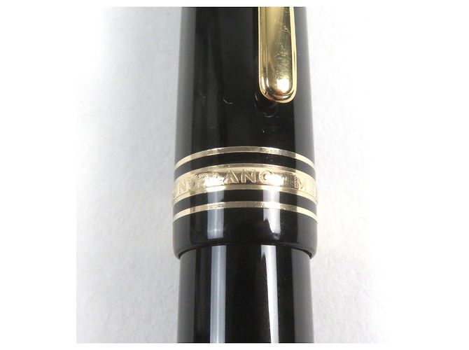 Pluma Montblanc Meisterstück Au750 Negro - vista 8