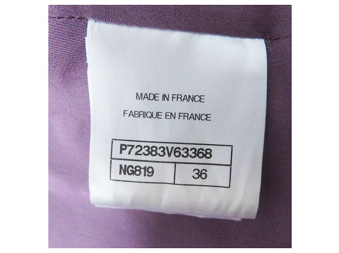 Timeless Chanel 22P Lion Button Acrylic Polyester Jacket Purple - view 8