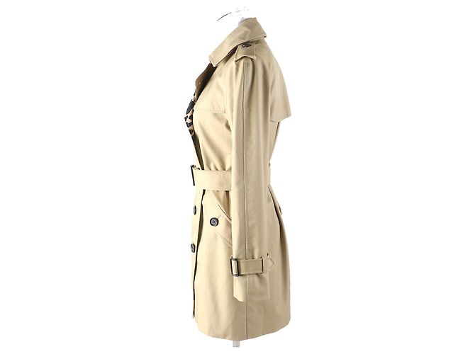 Abrigo Trench de Algodón y Poliéster Coach F21833 Beige - vista 3