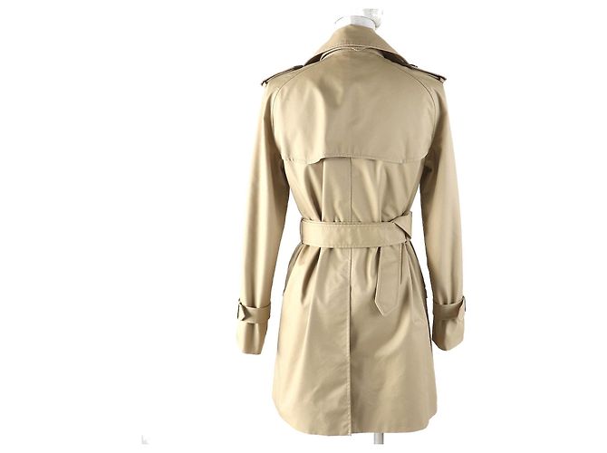 Abrigo Trench de Algodón y Poliéster Coach F21833 Beige - vista 4