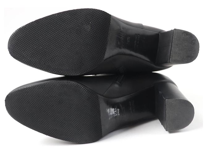 Botines de cuero Saint Germain de Hermès Negro - vista 7