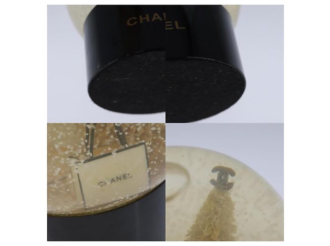 Chanel Weihnachtsbaum Shopper Schneekugel Weiß - Ansicht 4
