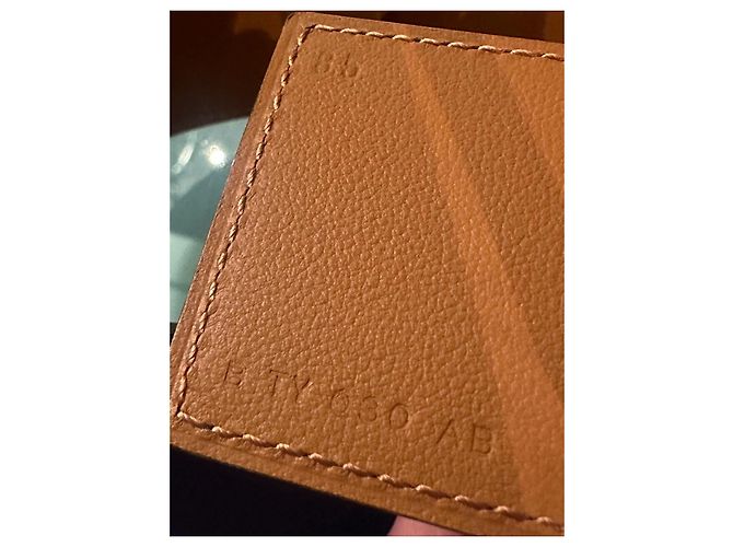 Cinto Hermès em couro azul com hardware dourado Gold hardware - vista 8