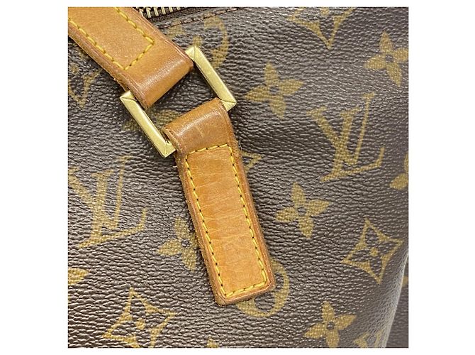 Borsa Tote Cabas Mezzo Monogram di Louis Vuitton Marrone - vista 12