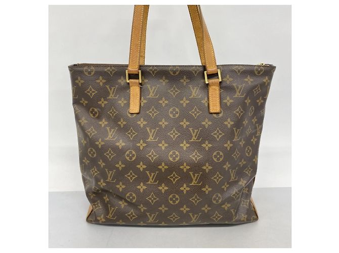 Borsa Tote Cabas Mezzo Monogram di Louis Vuitton Marrone - vista 18