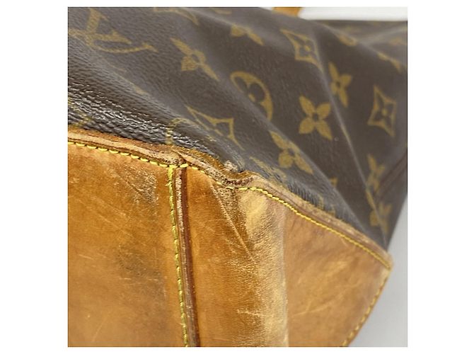 Borsa Tote Cabas Mezzo Monogram di Louis Vuitton Marrone - vista 6