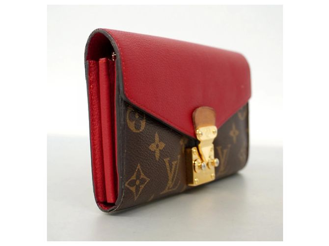 Cartera Larga Pallas Monogram Louis Vuitton Fucsia - vista 12